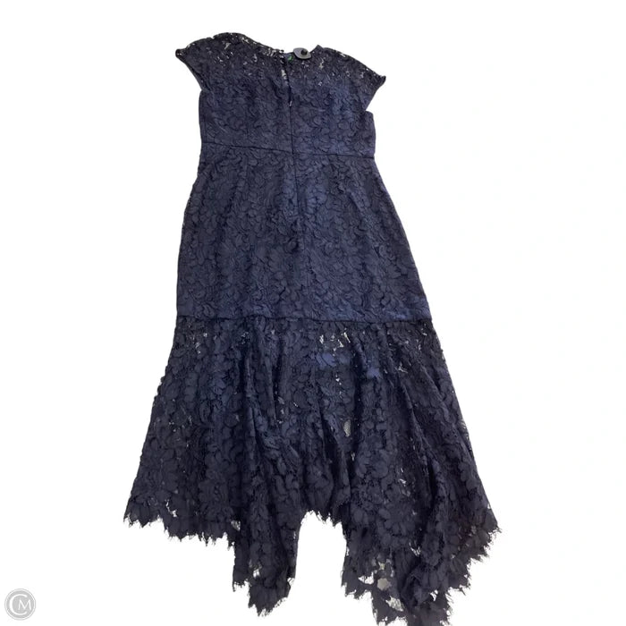 Dress Casual Maxi By Banana Republic In Navy, Size: 12
