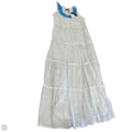 Dress Casual Maxi By Clothes Mentor In Blue & White, Size: L