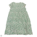 Dress Casual Maxi By Clothes Mentor In Green & White, Size: 2x