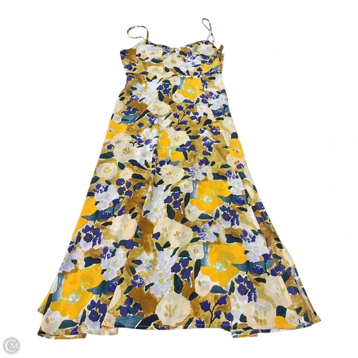 Dress Casual Maxi By Clothes Mentor In Multi-colored, Size: M