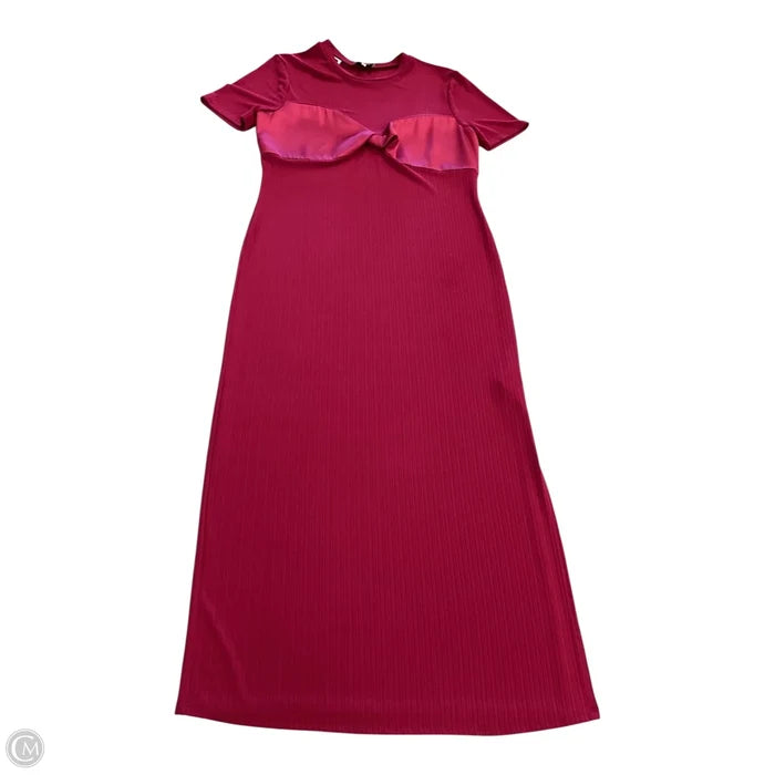 Dress Casual Maxi By Cmc In Pink, Size: Xl