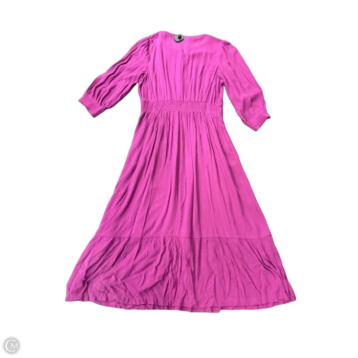 Dress Casual Maxi By J. Jill In Purple, Size: Lp