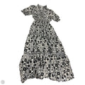 Dress Casual Maxi By Max Studio In Black & White, Size: L