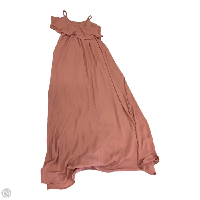 Dress Casual Maxi By Mumu In Pink, Size: S