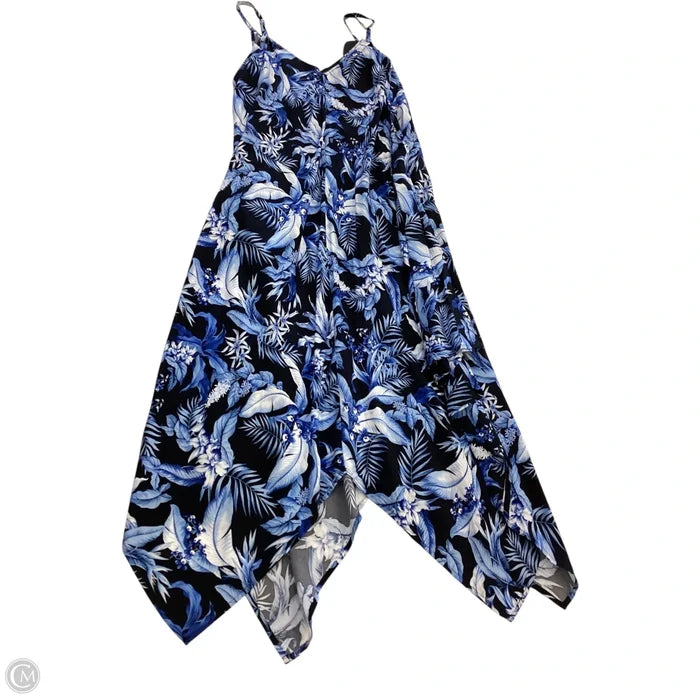 Dress Casual Maxi By Tommy Bahama In Tropical Print, Size: M