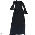 Dress Casual Maxi By Zara In Black, Size: L