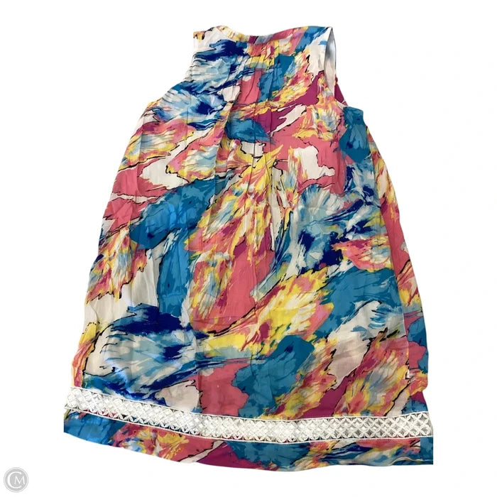 Dress Casual Midi By Clothes Mentor In Multi-colored, Size: M