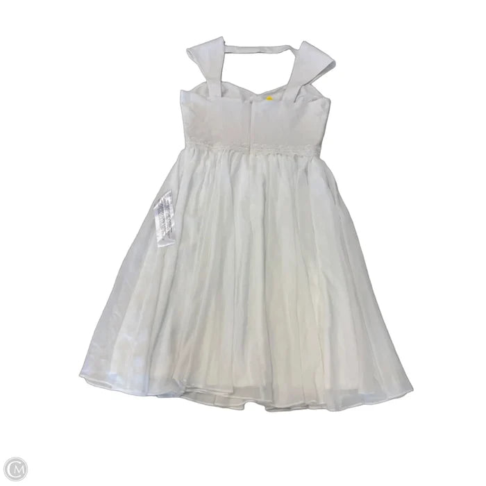 Dress Casual Midi By Dress The Population In White, Size: L