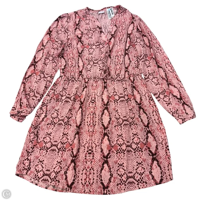 Dress Casual Midi By Lascana In Pink, Size: M