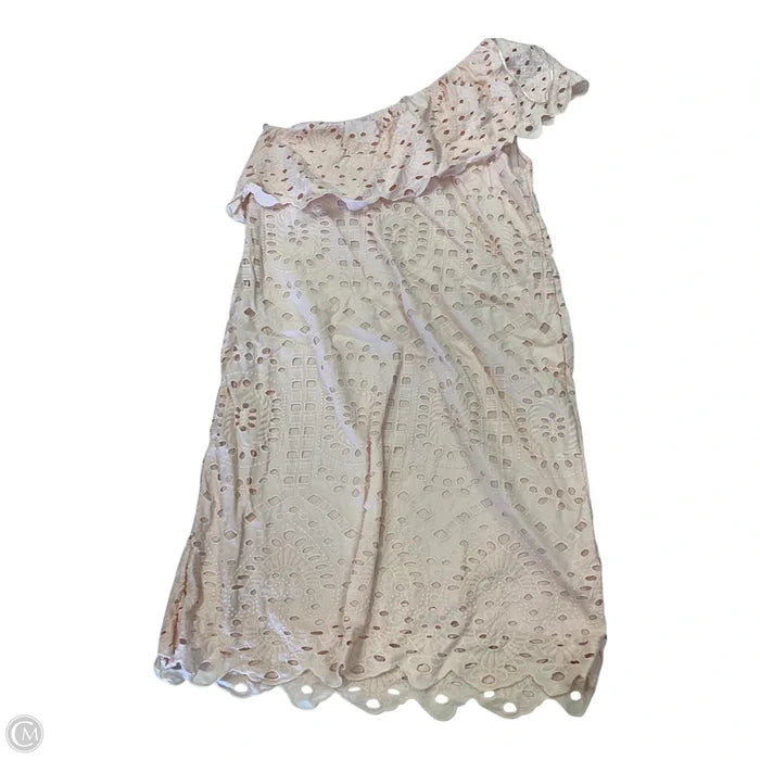 Dress Casual Midi By Loft In Pink, Size: 8