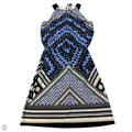 Dress Casual Midi By London Times In Black & Blue, Size: 8