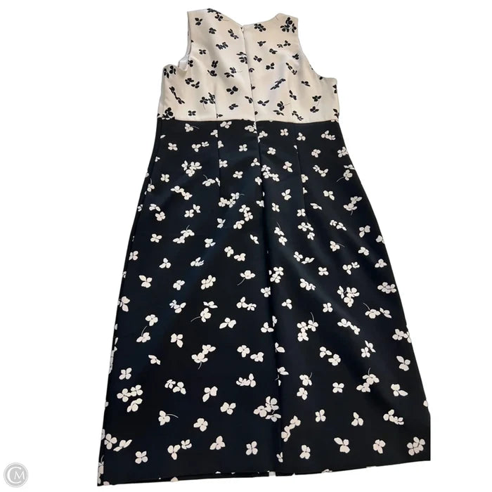 Dress Casual Short By Ann Taylor In Black & White, Size: 6