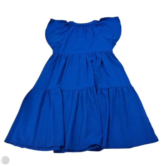 Dress Casual Short By Calvin Klein In Blue, Size: 6