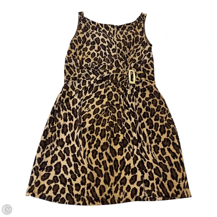Dress Casual Short By Chaps In Animal Print, Size: Xl