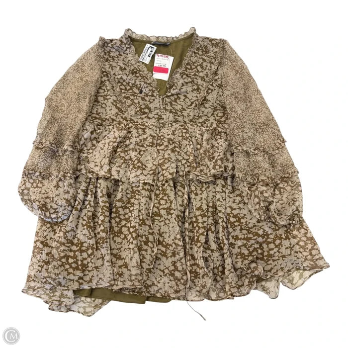 Dress Casual Short By Clothes Mentor In Green, Size: M