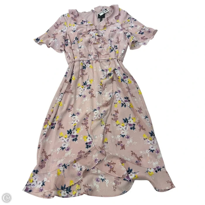 Dress Casual Short By Clothes Mentor In Pink, Size: M