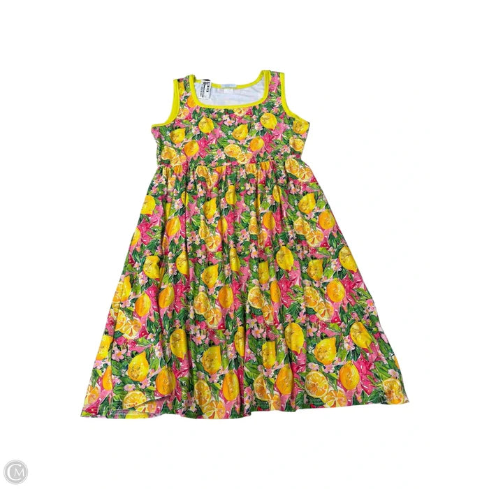 Dress Casual Short By Clothes Mentor In Yellow, Size: L