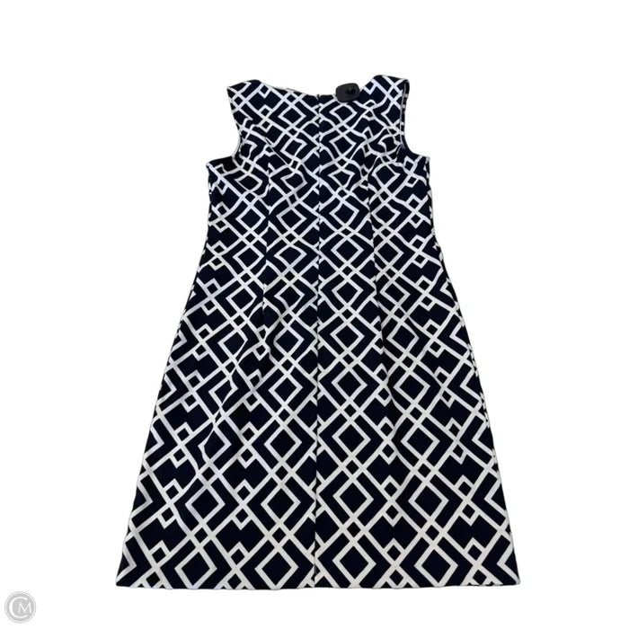 Dress Casual Short By Connected Apparel In Blue & White, Size: 12p