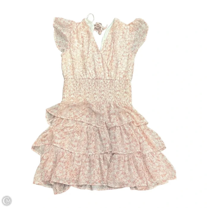 Dress Casual Short By Doe & Rae In Pink, Size: S
