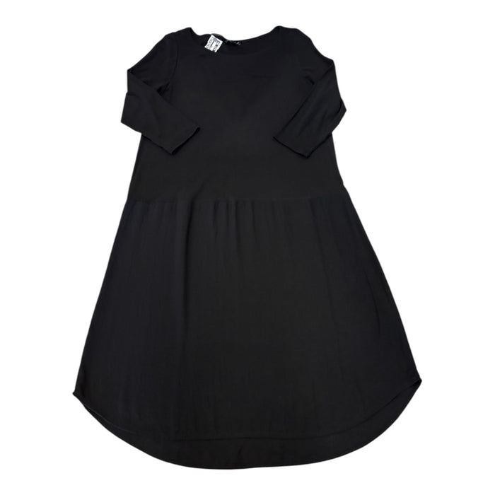 Dress Casual Short By Eileen Fisher In Black, Size: L