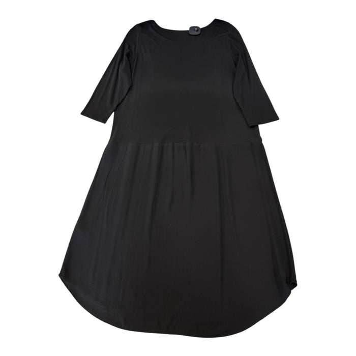 Dress Casual Short By Eileen Fisher In Black, Size: L