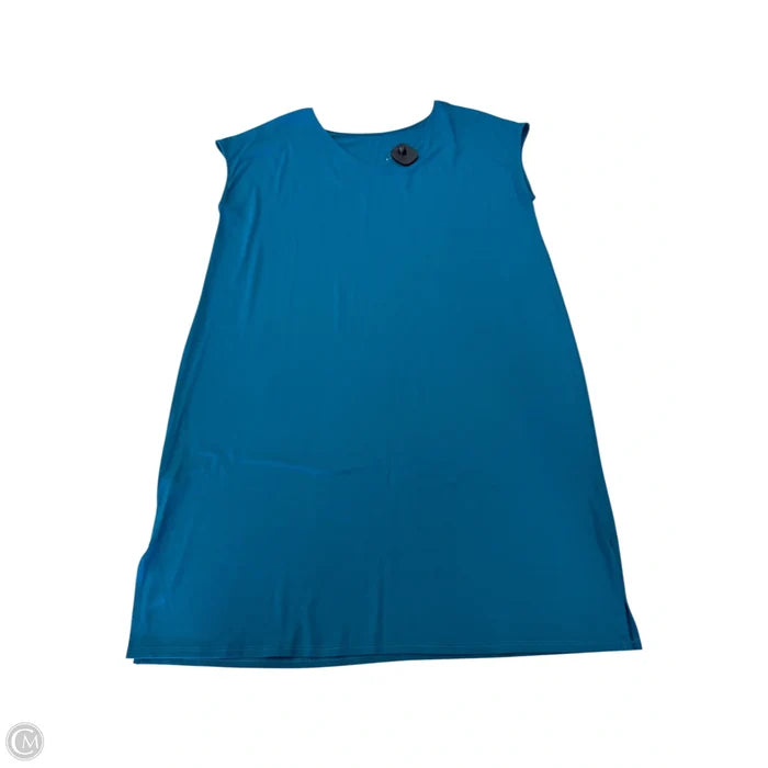 Dress Casual Short By Eileen Fisher In Blue, Size: L