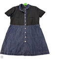 Dress Casual Short By Ellen Tracy In Black & Blue, Size: Xl