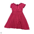 Dress Casual Short By Emery Rose In Pink, Size: L