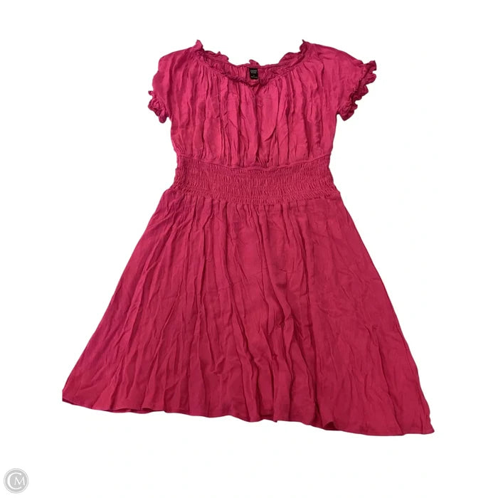 Dress Casual Short By Emery Rose In Pink, Size: L