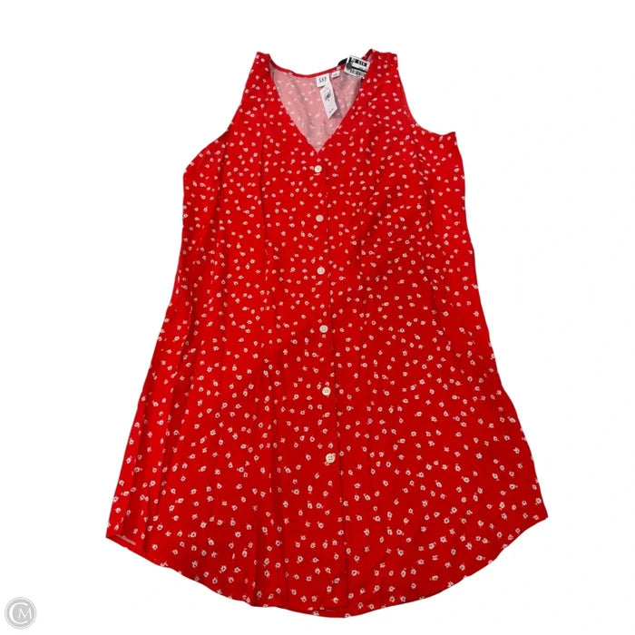 Dress Casual Short By Gap In Floral Print, Size: M