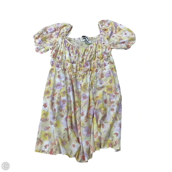 Dress Casual Short By Gap In Yellow, Size: Xl