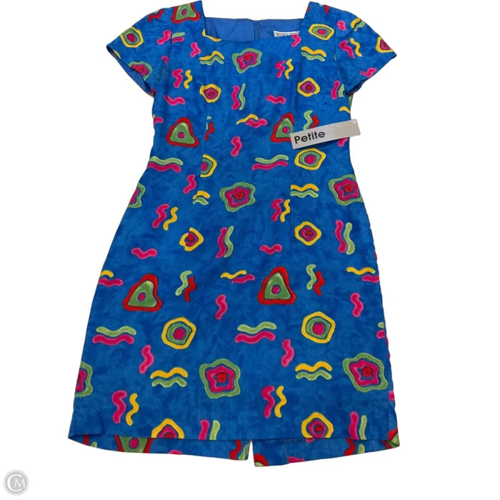 Dress Casual Short By Jessica Howard In Blue, Size: 4p