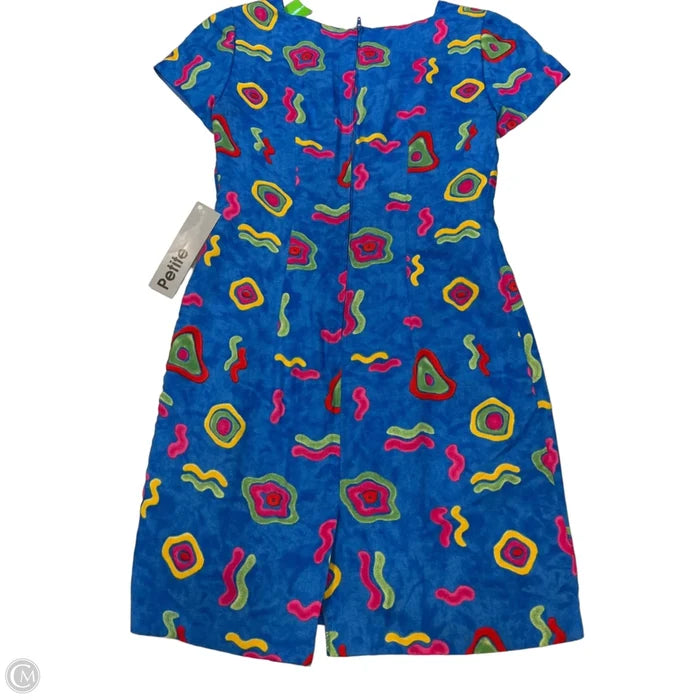 Dress Casual Short By Jessica Howard In Blue, Size: 4p