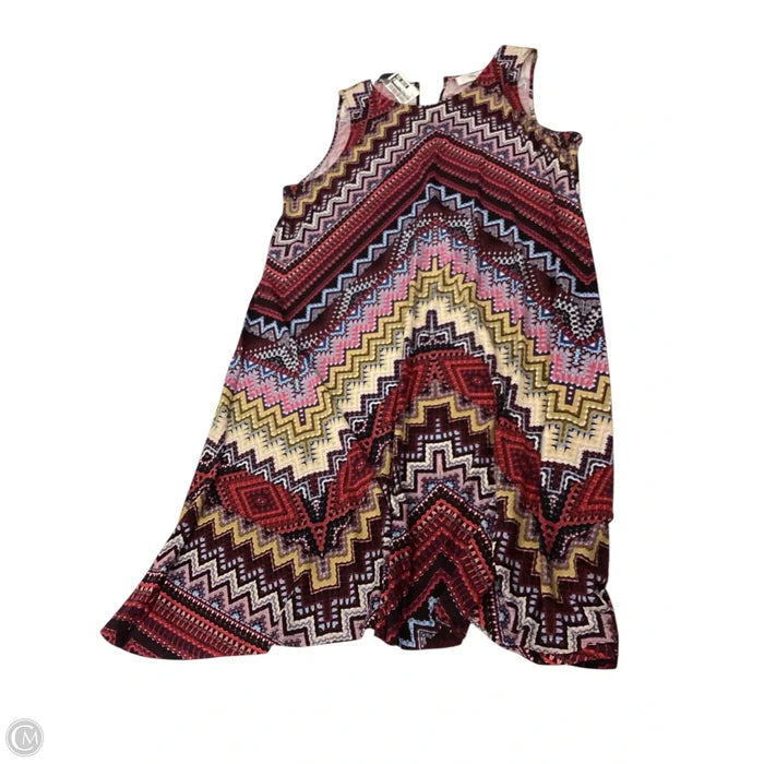 Dress Casual Short By Jones Studio In Multi-colored, Size: L