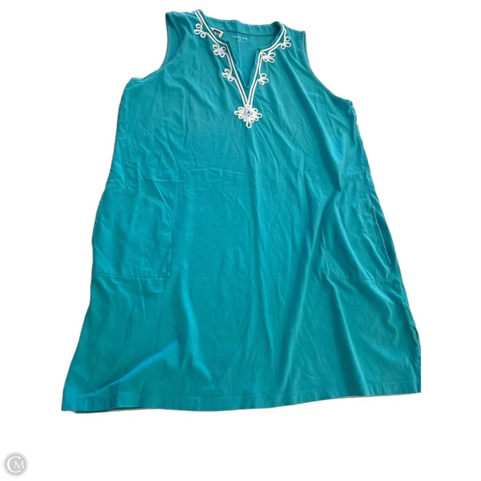 Dress Casual Short By Lands End In Blue, Size: Xl