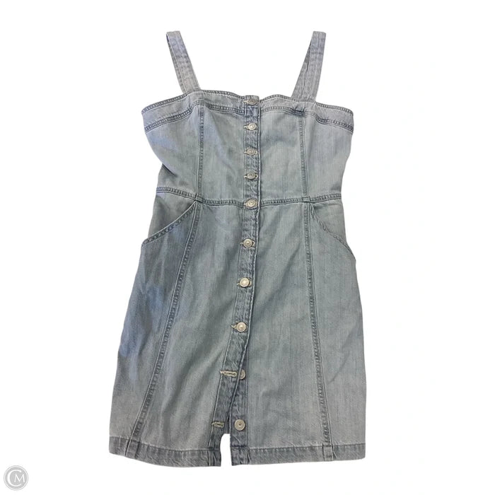 Dress Casual Short By Levis In Blue Denim, Size: L