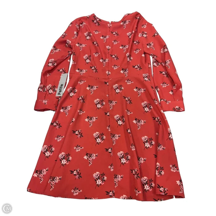 Dress Casual Short By Loft In Floral Print, Size: 10p