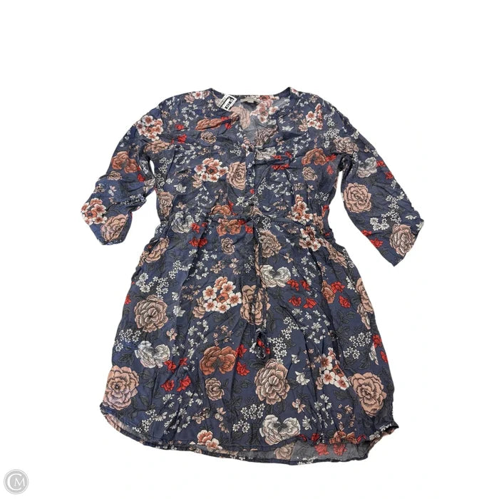 Dress Casual Short By Loft In Floral Print, Size: Lp