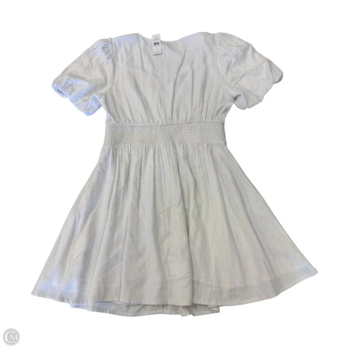 Dress Casual Short By Loft In White, Size: M