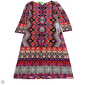 Dress Casual Short By London Times In Orange & Purple, Size: 4p