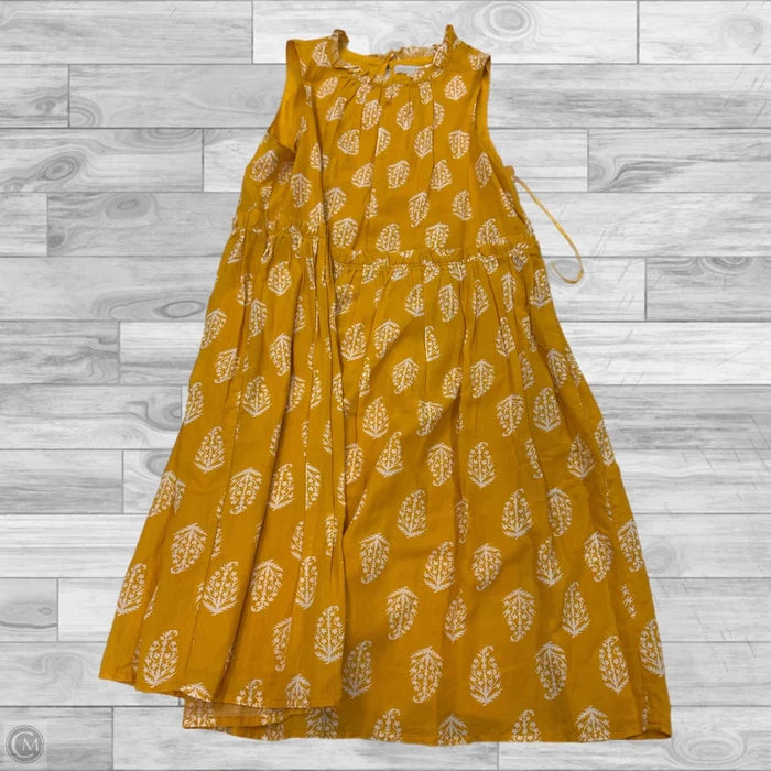 Dress Casual Short By Lucky Brand In Yellow, Size: Xs