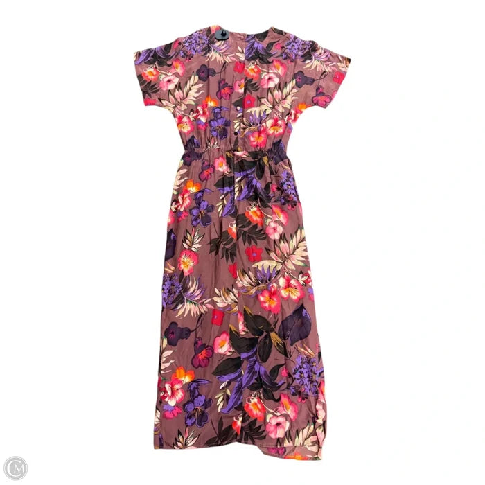 Dress Casual Short By Maggy London In Floral Print, Size: 6