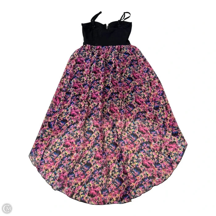 Dress Casual Short By Material Girl In Floral Print, Size: Xs