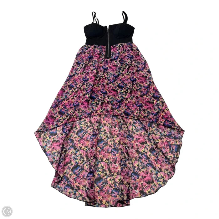 Dress Casual Short By Material Girl In Floral Print, Size: Xs