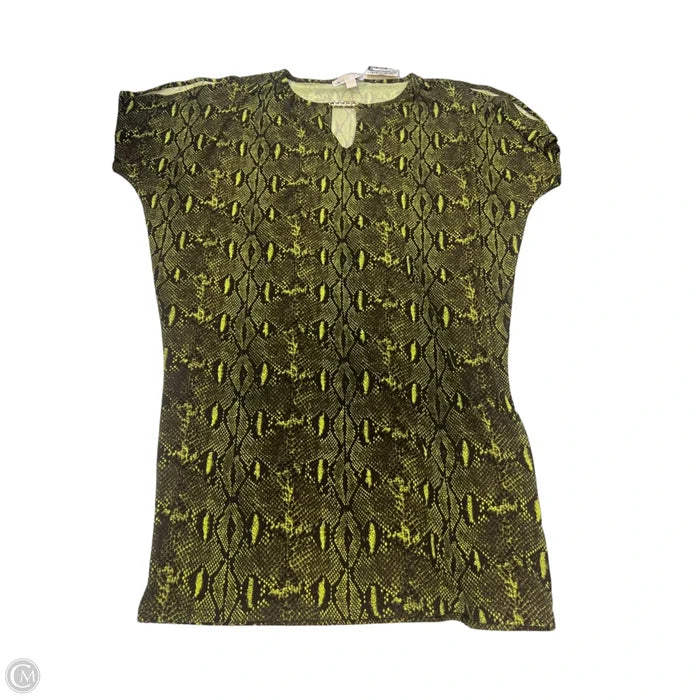 Dress Casual Short By Michael By Michael Kors In Animal Print, Size: L