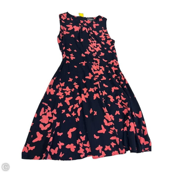 Dress Casual Short By Montego Bay In Blue & Pink, Size: M