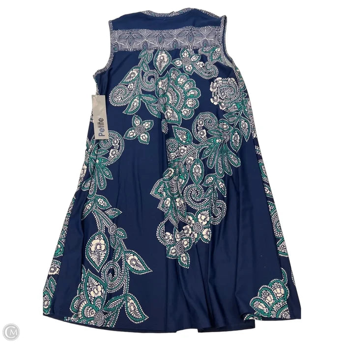 Dress Casual Short By New Directions In Navy, Size: Mp