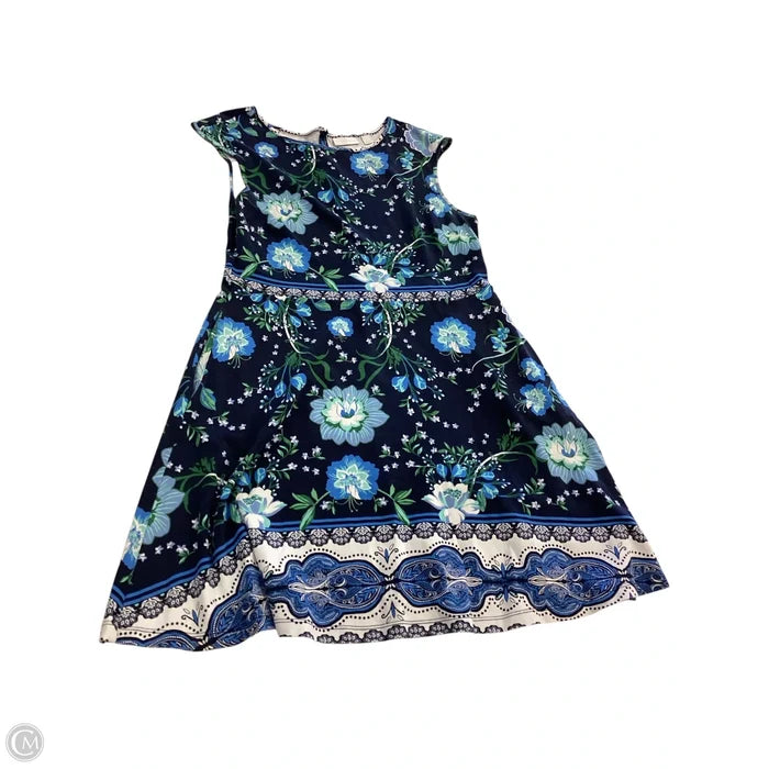 Dress Casual Short By New York And Co In Blue, Size: L