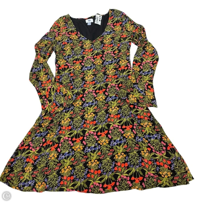 Dress Casual Short By Old Navy In Floral Print, Size: M