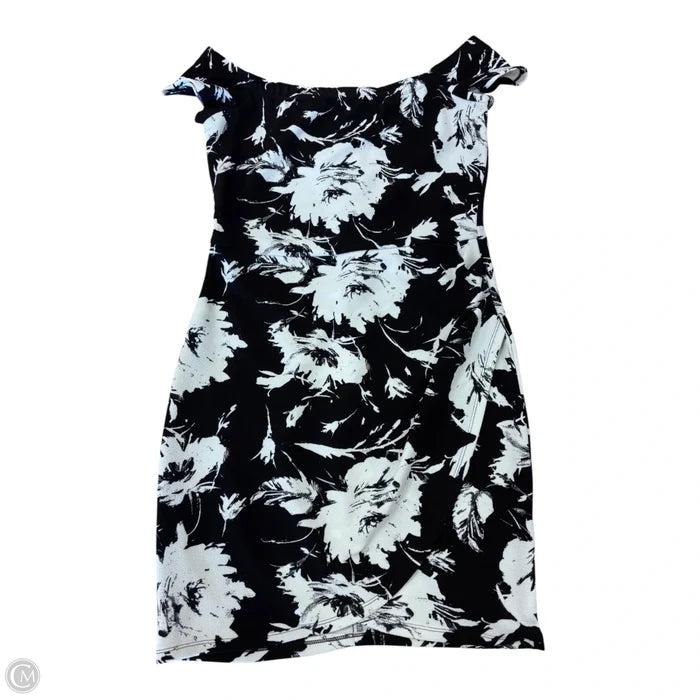 Dress Casual Short By Premier Amour In Black & White, Size: 10